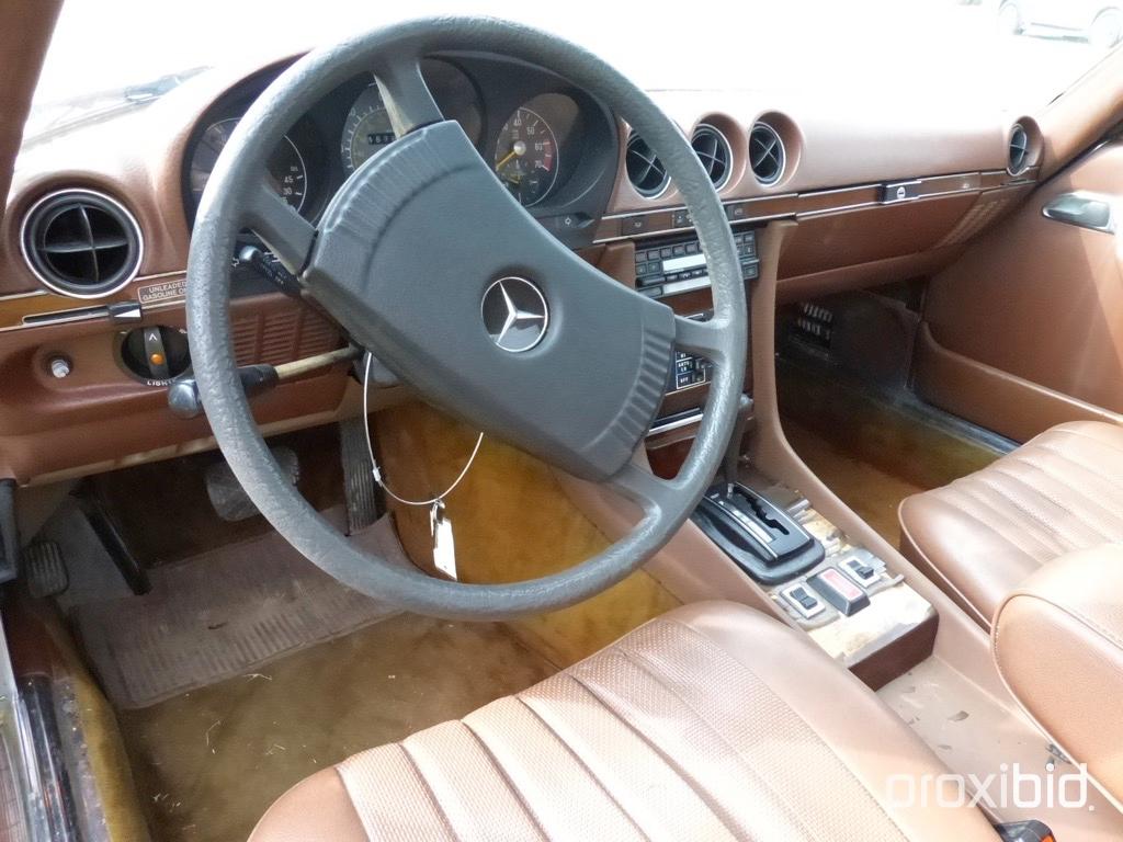 1979 Mercedes 450SL Coupe, s/n 10704412051169: Auto