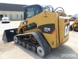 2008 Cat 277C Skid Steer, s/n JWF00764: C/A, 2-sp., Aux. Hydraulics, GP Bkt