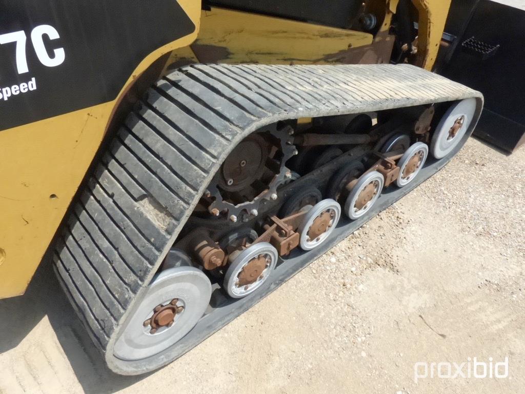 2008 Cat 277C Skid Steer, s/n JWF00764: C/A, 2-sp., Aux. Hydraulics, GP Bkt