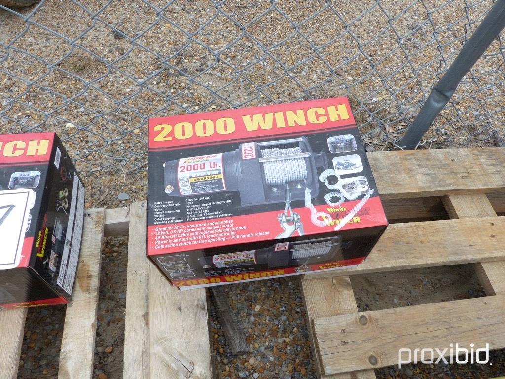 2000 lb. ATV Winch