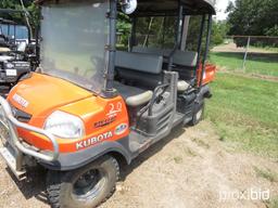 2014 Kubota RTV1140CPX 4WD Utility Cart, s/n A5KD1HDAPEG032231 (No Title -