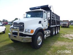 2007 Mack Granite Tri-axle Dump Truck, s/n 1M2G11C47M067102