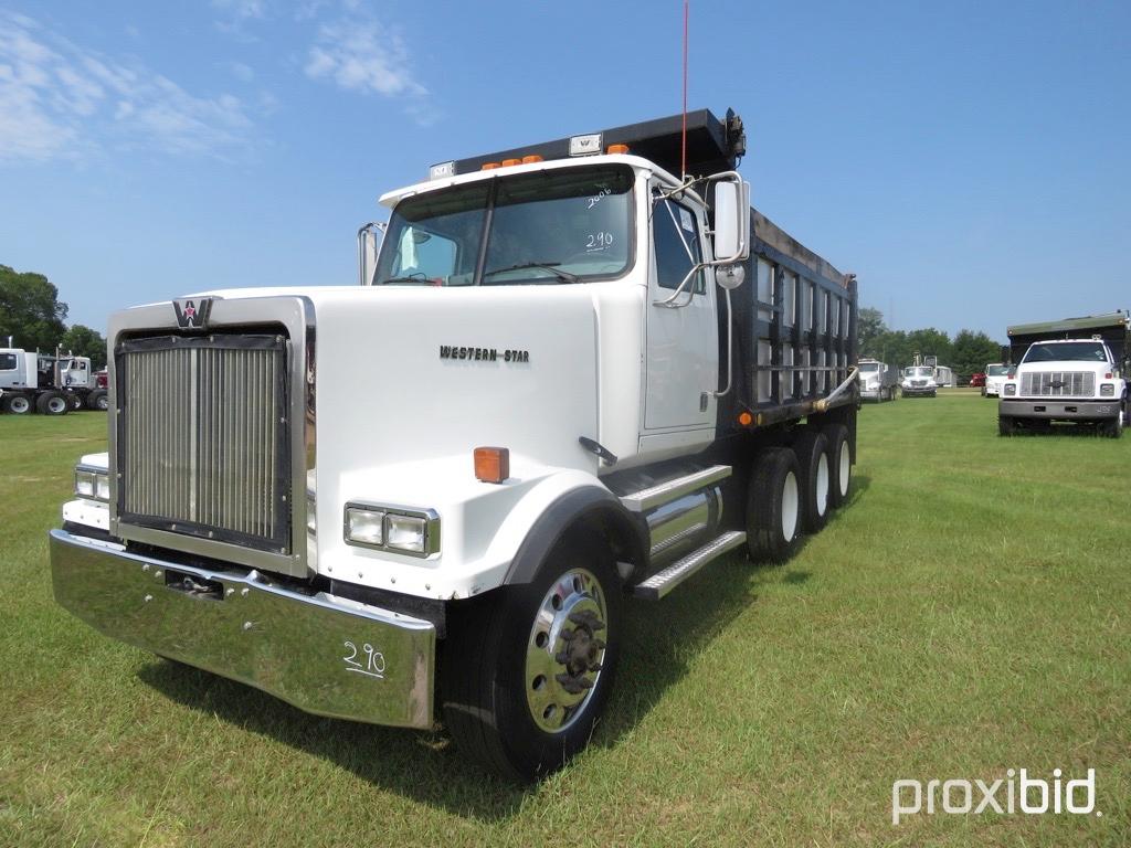 2006 Western Star Tri-axle Dump Truck, s/n 5KKMAECV06PV57122: Mercedes 460h