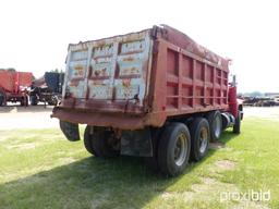 1984 Mack 600 Tri-axle Dump Truck, s/n 1M2N179Y8EA089463: Mack 300hp Eng.,