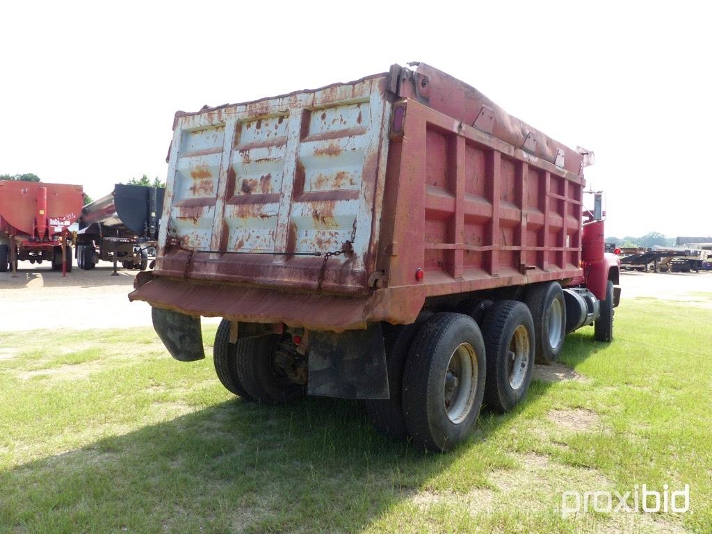 1984 Mack 600 Tri-axle Dump Truck, s/n 1M2N179Y8EA089463: Mack 300hp Eng.,