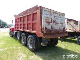 1984 Mack 600 Tri-axle Dump Truck, s/n 1M2N179Y8EA089463: Mack 300hp Eng.,