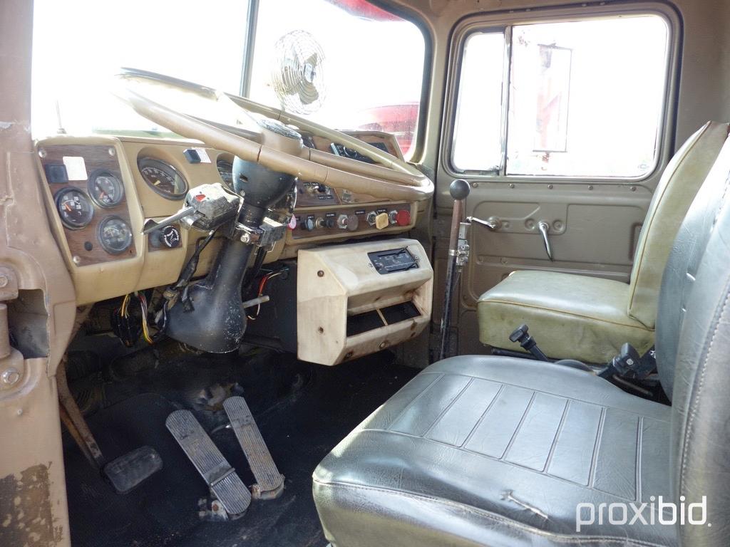 1984 Mack 600 Tri-axle Dump Truck, s/n 1M2N179Y8EA089463: Mack 300hp Eng.,