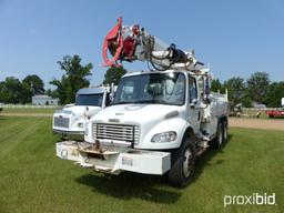 2007 Freightliner Business Class M2 Digger Derrick Truck, s/n 1FVHCYDC87HX2