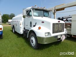 2002 Peterbilt 330 Fuel Truck, s/n 2NPNHD7X42M585589: Cat 3126 250hp Eng.,