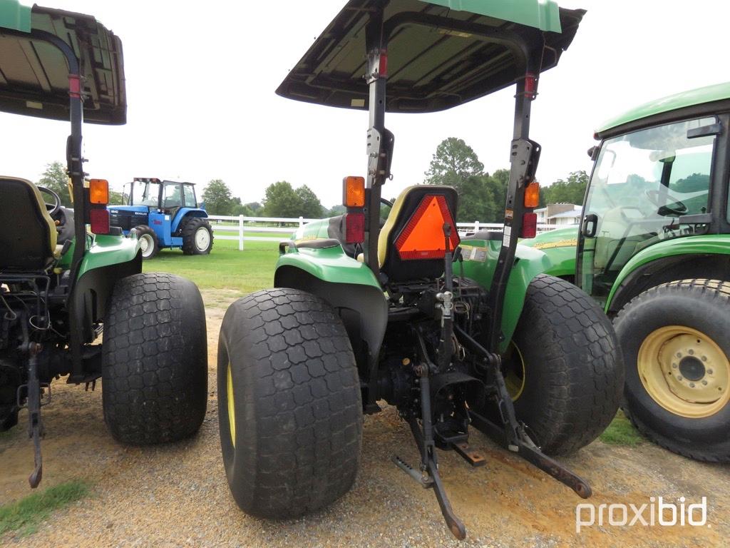 John Deere 4520 MFWD Tractor, s/n LV4520P755129: Canopy, 2 Hyd. Remotes, Fr