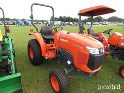 2017 Kubota L3301F Tractor, s/n 10026: 2wd, Rollbar, Turf Tires, Demo Unit,