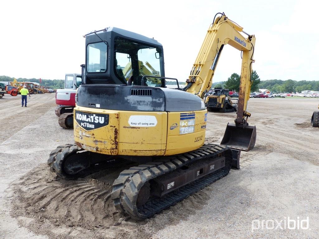 Komatsu PC78MR-6 Midi Excavator, s/n 1734: C/A