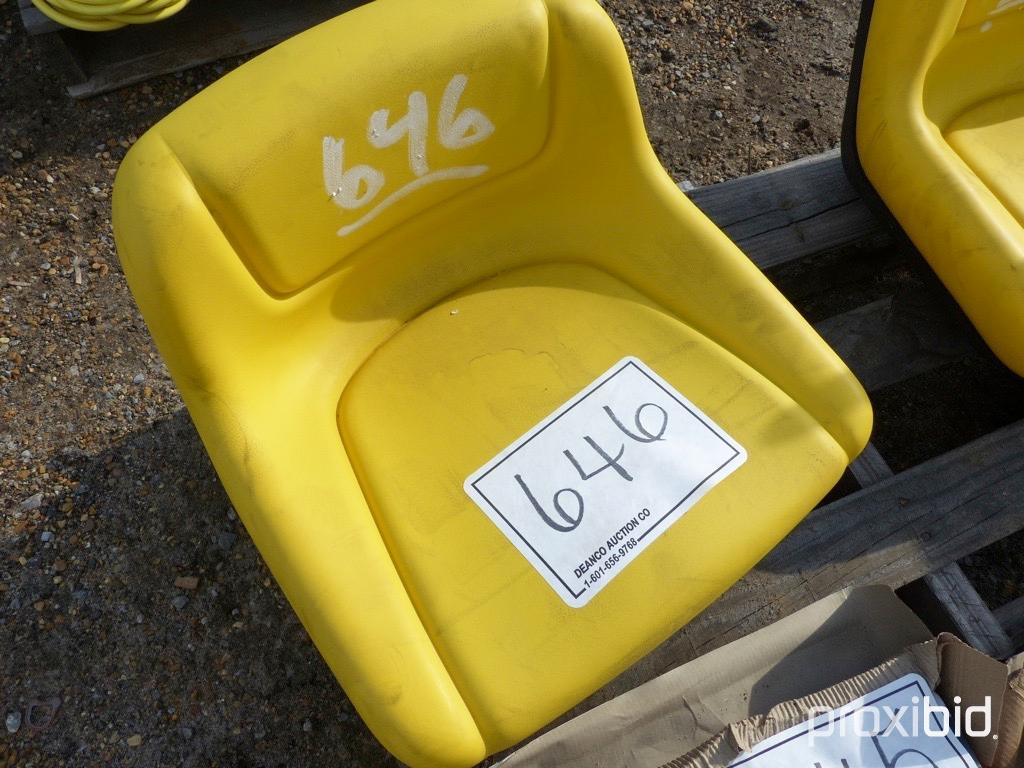 Yellow Tractor Seat