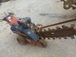 Ditchwitch 1230 Walk-behind Trencher, s/n 1S0866: Honda 13hp Eng.