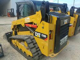 2017 Cat 259D Skid Steer, s/n FTL14886