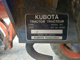 Kubota B21X2 Loader Backhoe, s/n 62746: Kubota TL421 Front Loader, Showing