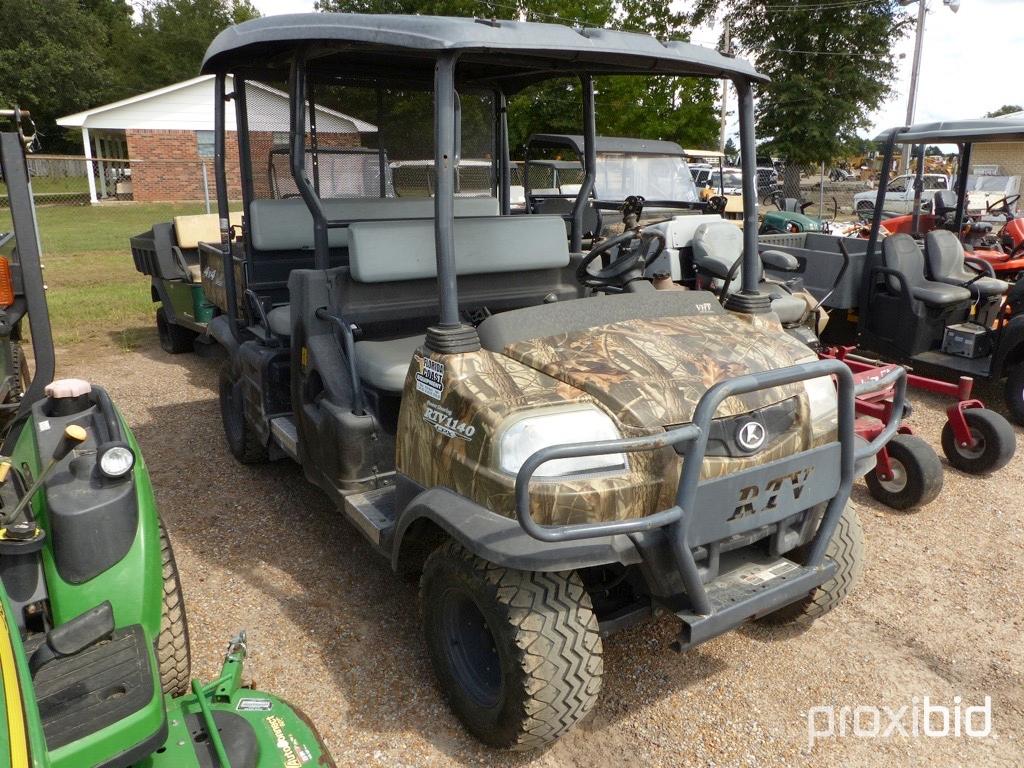 2012 Kubota 1140CPX 4WD Utility Vehicle, s/n A5KD1HDACC0023197 (No Title -