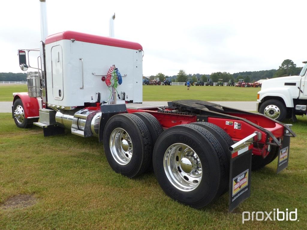 2016 Peterbilt 389 Truck Tractor, s/n 1XPXDP9X7GD324978: Ext. Hood, 48" Fla