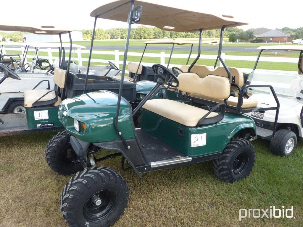 EZGo Electric Golf Cart, s/n 27647-601 (No Title)