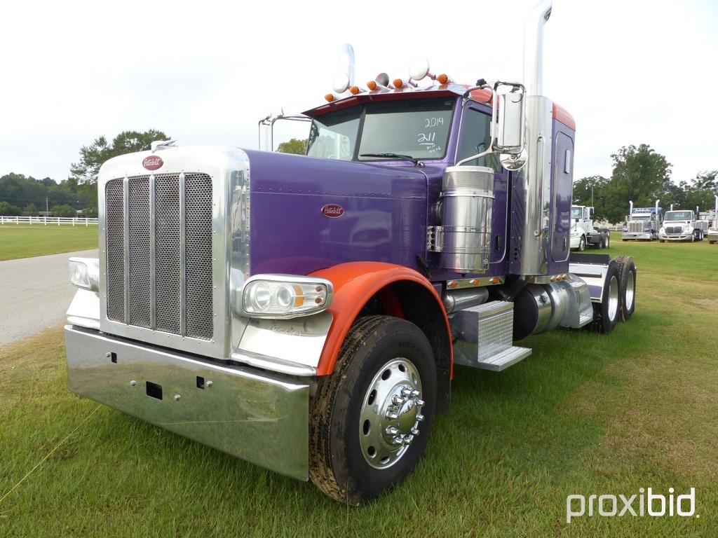 2014 Peterbilt 389 Truck Tractor, s/n 1XPXD49XXED234476: Cummins ISX 500 En