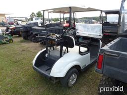 EZGo Electric Golf Cart, s/n 3055027 (No Title): Charger, USB Port, Windshi