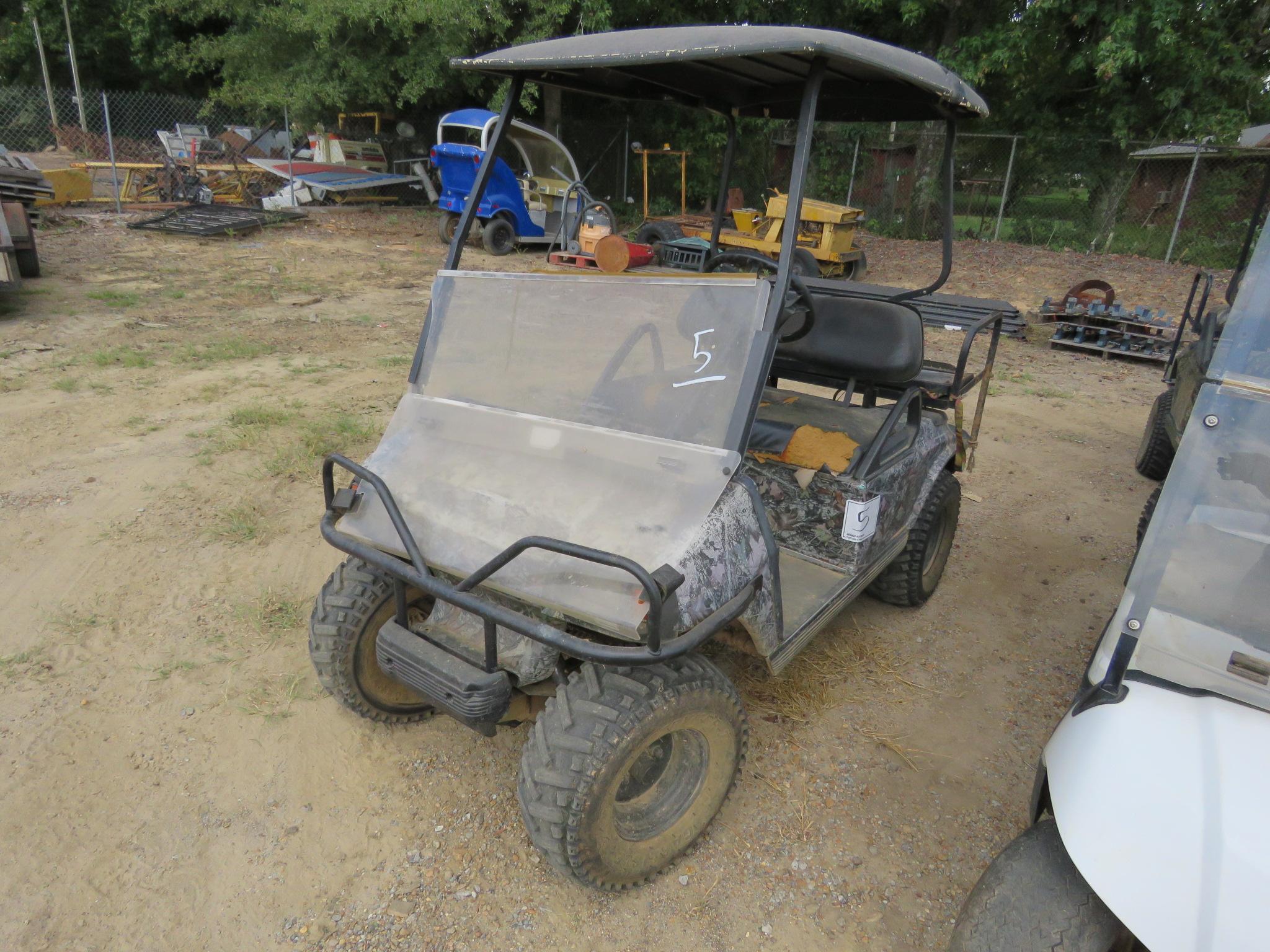 Club Car Utility Cart, s/n 585120 (No Title - $50 Trauma Care Fee Applies):