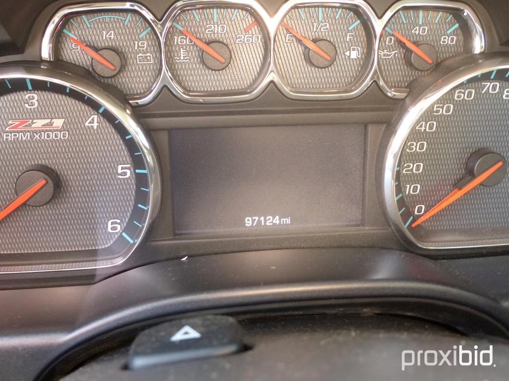 2015 Chevy Silverado 1500 Z71 4WD Pickup, s/n 1GCVKREC3FZ373335: Ext. Cab,