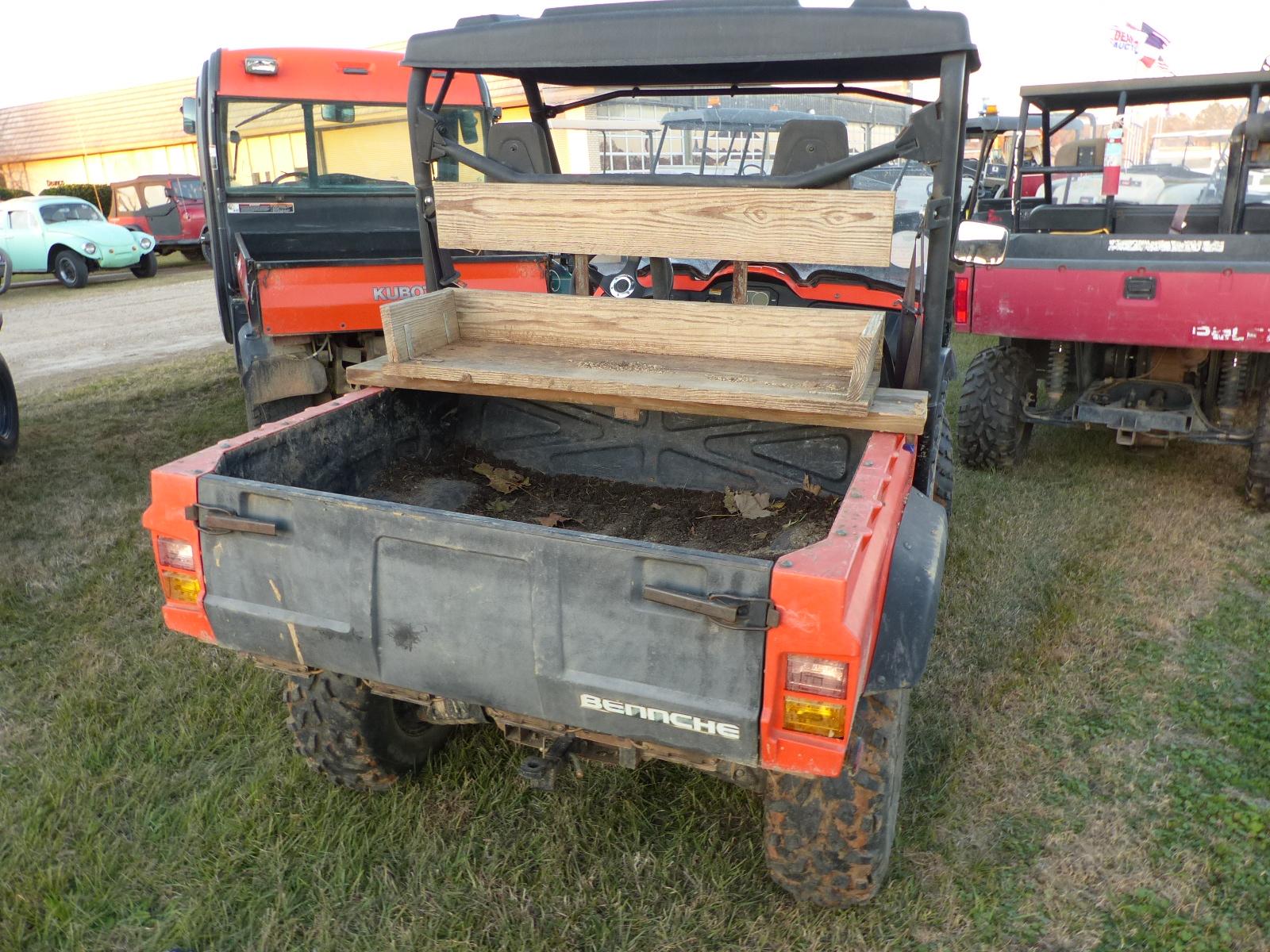 2012 Benngie 4WD Utility Vehicle, s/n LWGMDTZ4XCA002673 (No Title - $50 Tra