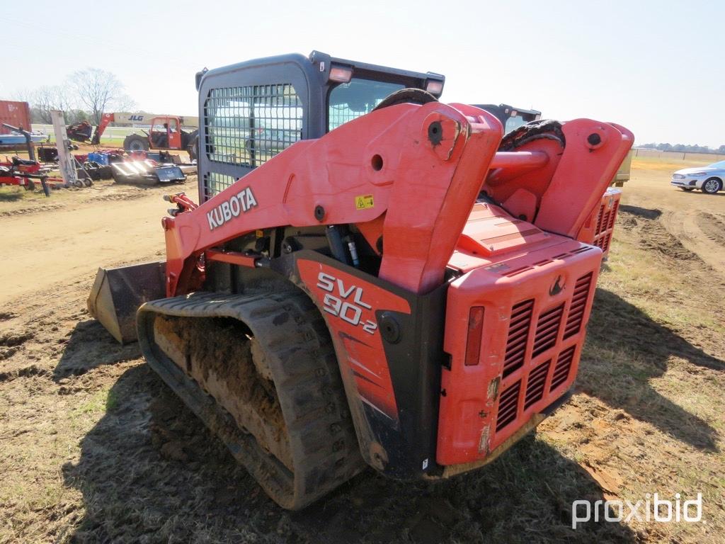 2011 Kubota SVL90-2 Skid Steer s/n 10375: C/A Bkt.