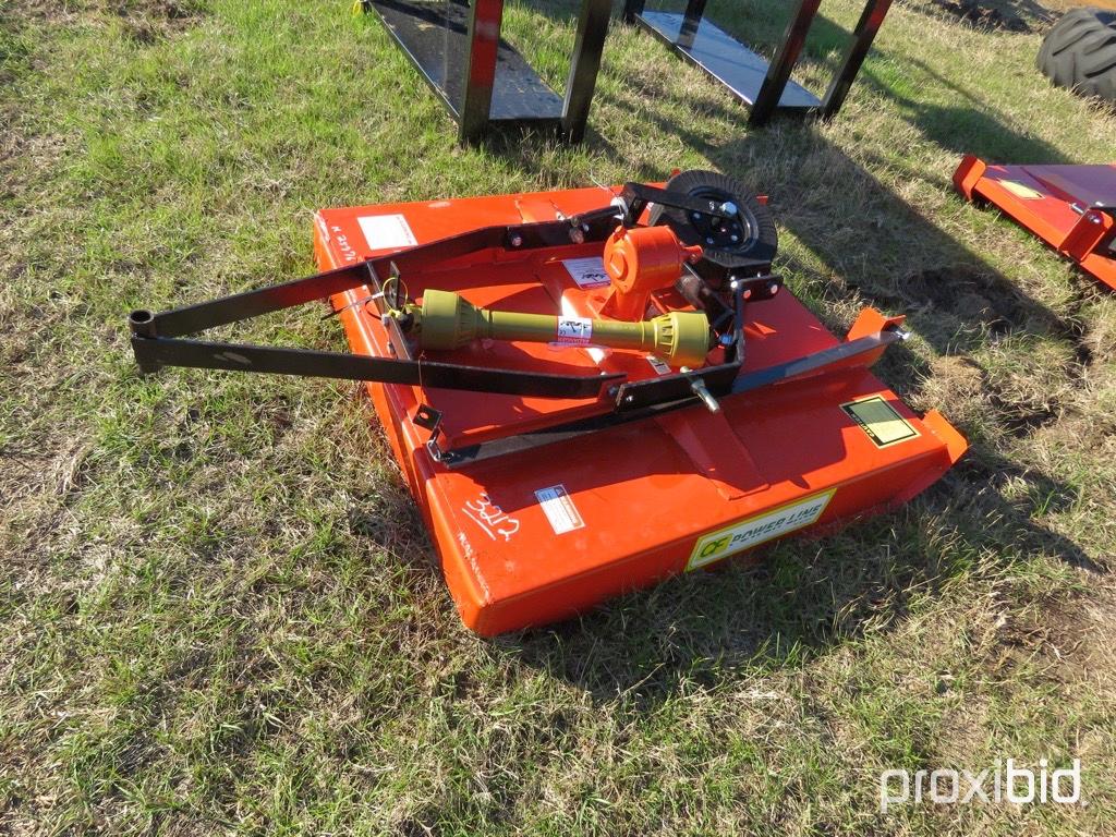 Powerline 4' Rotary Mower: 40hp Gear Box