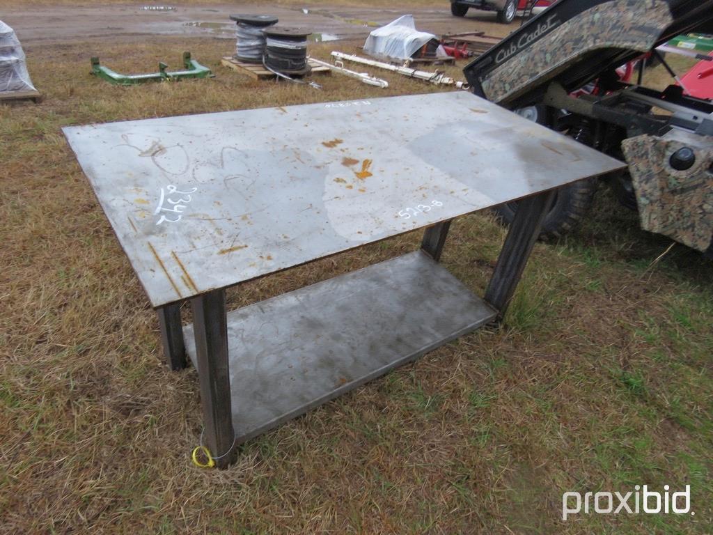 30x57 HD Welding Table w/ Shelf
