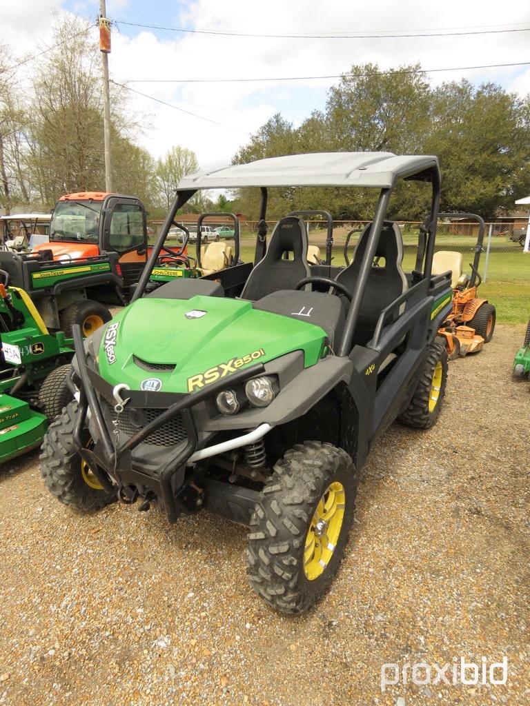 2012 John Deere 850i Gator Utility Vehicle, s/n 1M0850TTCCM010354 (No Title