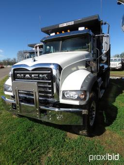 2019 Mack Granite GU713 Tri-axle Dump Truck, s/n 1M2AX07C7KM041247: MP8-455