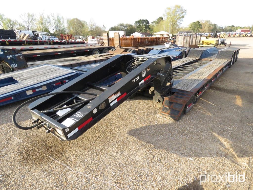 2003 Ferree Lowboy, s/n 4F7TL02353A038537: Model LTTV-60W, 3-axle, 24' Well