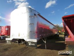 2007 Travis 39' End Dump Trailer, s/n 48X1H392771004697: Aluminum