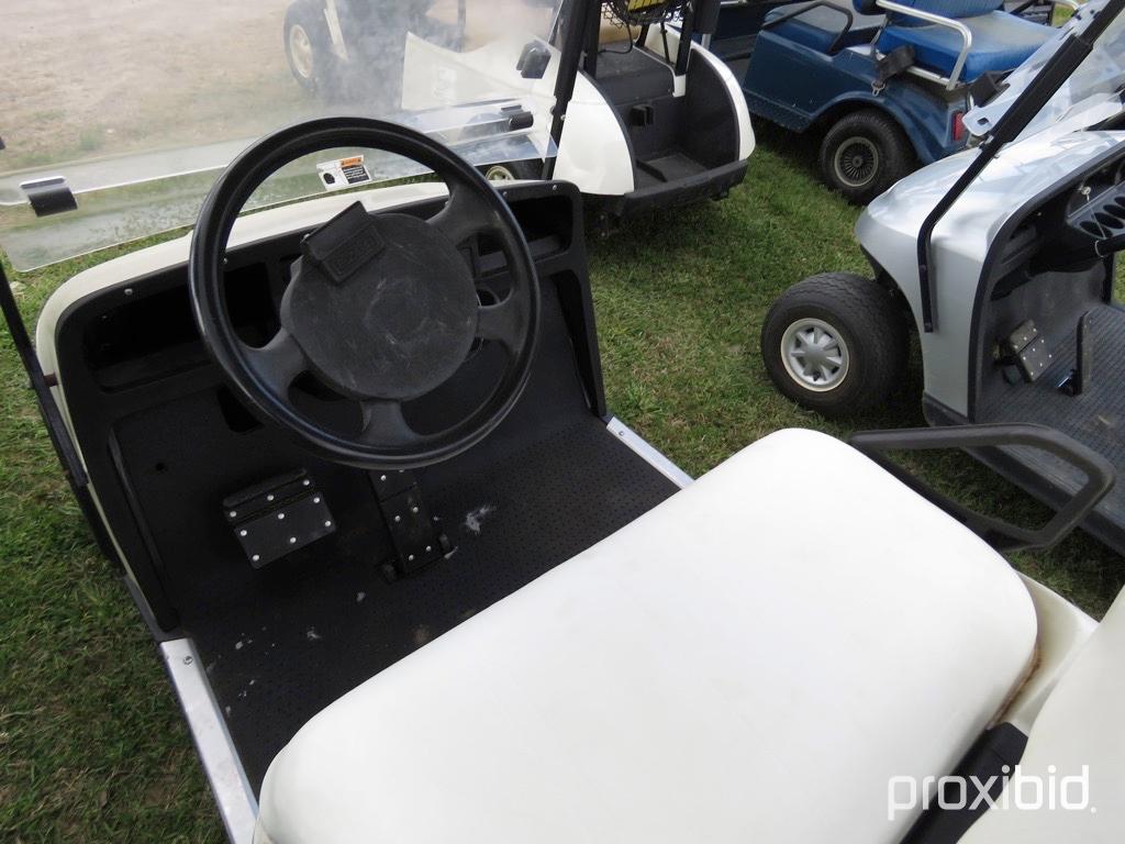 EZGo Electric Golf Cart, s/n 2227080 (No Title): 36-volt, Rear Flip Seat, W