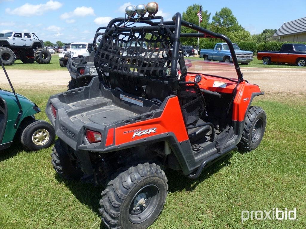 2008 Polaris Ranger RZR800 EFI Utility Vehicle, s/n 4XAVH76A080327209 (No T