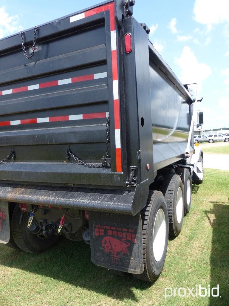 2015 Kenworth T800 Tri-axle Dump Truck, s/n 1NKDL40X7FJ441638: Cummins ISX1