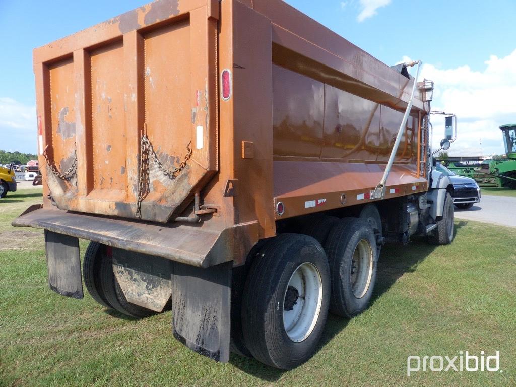 2014 Mack GU813 Tri-axle Dump Truck, s/n 1M2AX13C3FM030148: 10-sp.,  18K Fr