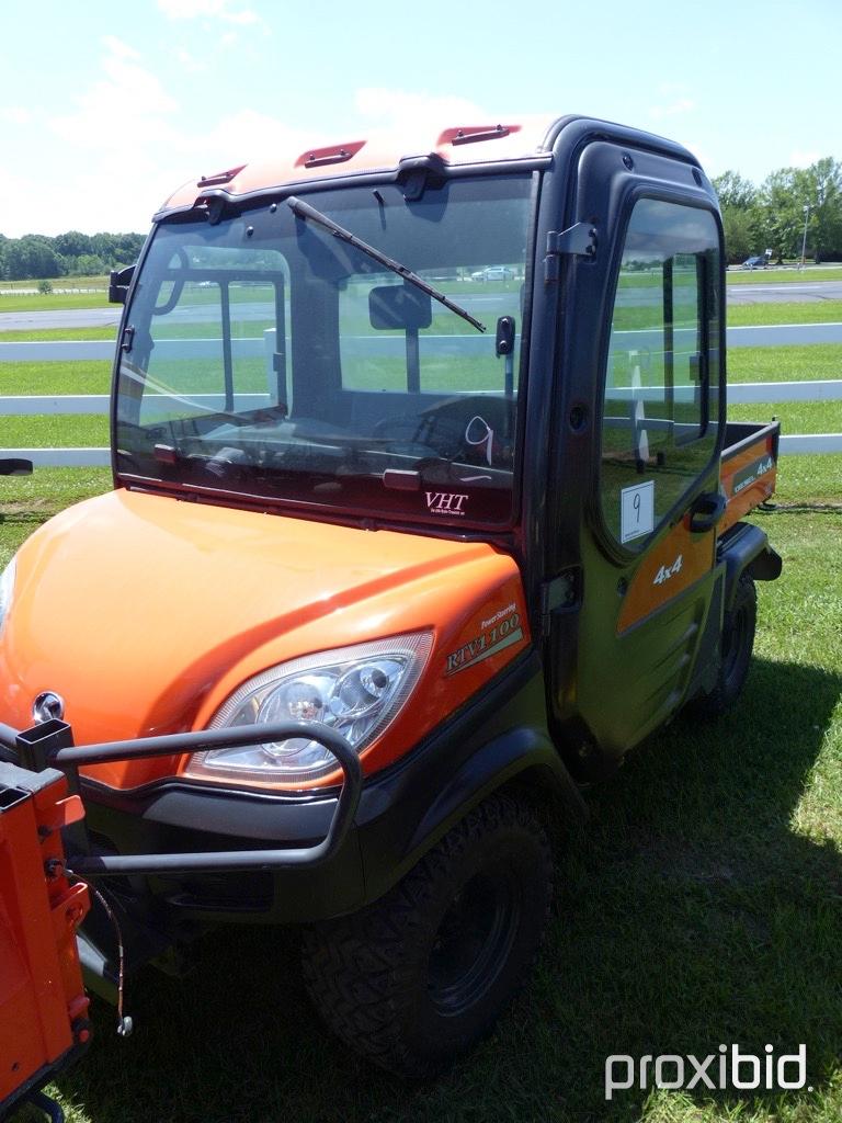 Kubota RTV1100 VHT 4WD Utility Vehicle, s/n 37165 (No Title - $50 Trauma Ca