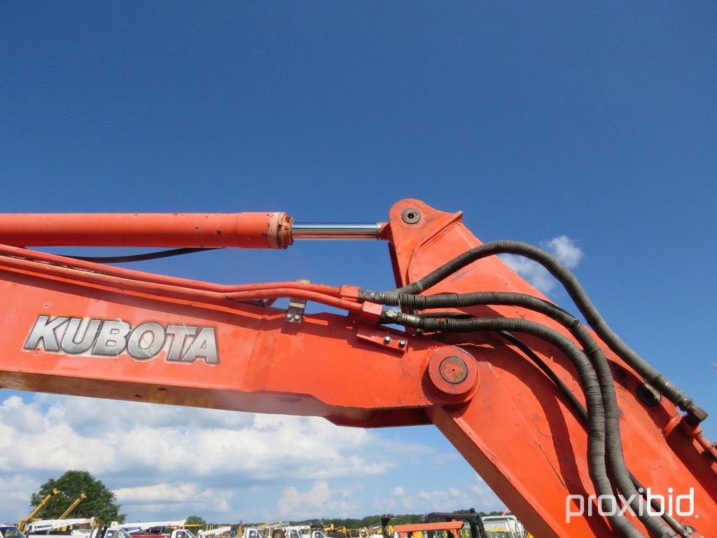 2011 Kubota KX080-3 Midi Excavator, s/n 24220: Quick Coupler, 24" Trenching