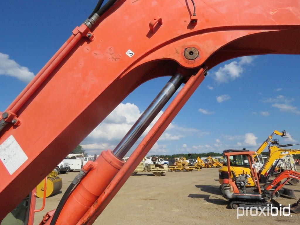 2011 Kubota KX080-3 Midi Excavator, s/n 24220: Quick Coupler, 24" Trenching