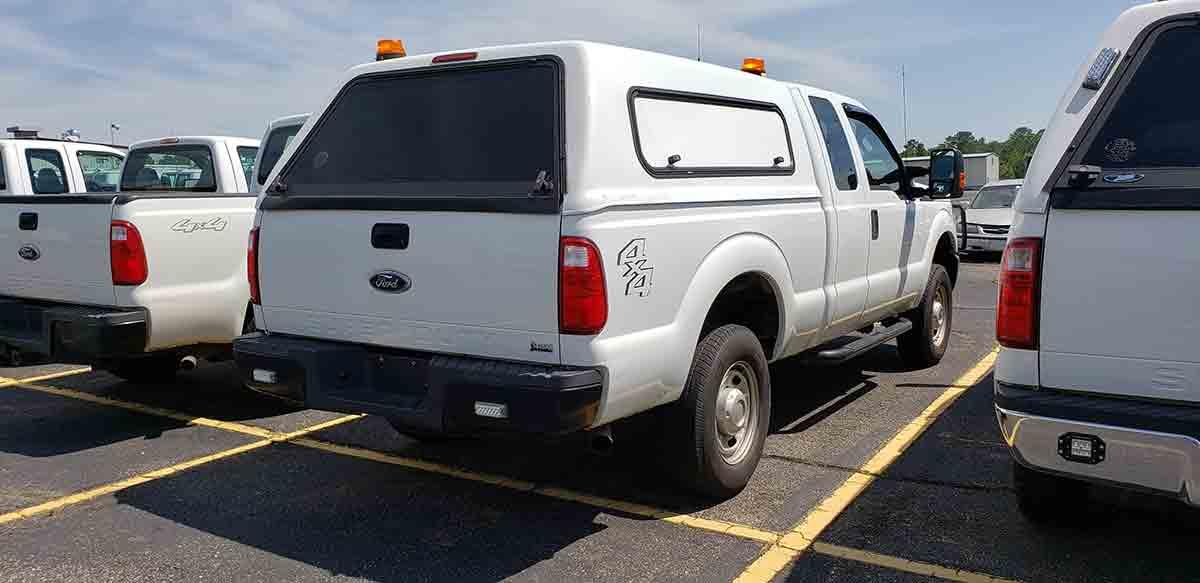 2011 Ford F250 Super-duty Pickup, s/n 1FT7X2B63BEC16289: 4wd, Gas Eng., 4-d