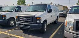 2008 Ford Econoline E350 Super-duty Cargo Van, s/n 1FTSS34LX8DA12170: 2wd,