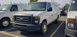 2008 Ford Econoline E350 Super-duty Cargo Van, s/n 1FTSS34L48DB33308: 2wd,