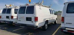 2008 Ford Econoline E350 Super-duty Cargo Van, s/n 1FTSS34L48DB33308: 2wd,