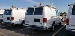 2012 Ford Econoline E350 Super-duty Cargo Van, s/n 1FTSS3EL2CDB07958: 2wd,