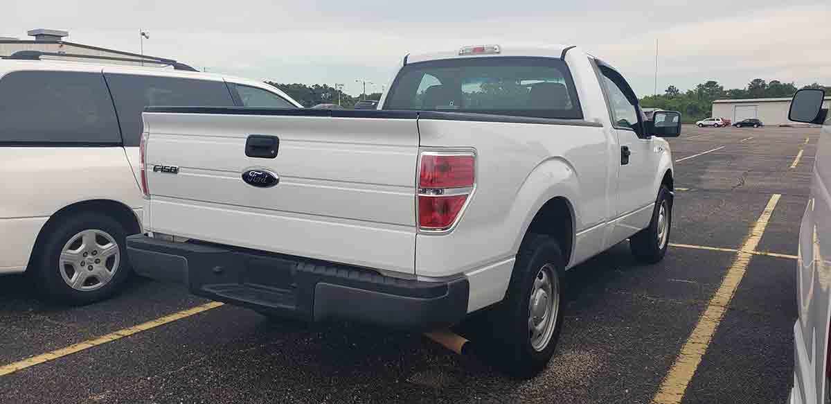 2010 Ford F150XL Pickup, s/n 1FTMF1CW5AKC36350: 2wd, Gas Eng., 2-door Reg.