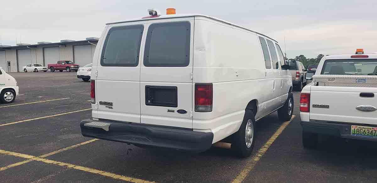 2012 Ford Econoline E350 Super-duty Cargo Van, s/n 1FTSS3EL1CDB07949: 2wd,