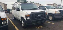 2010 Ford Econoline E350 Super-duty Cargo Van, s/n 1FTSE3EL0ADA71448: 2wd,